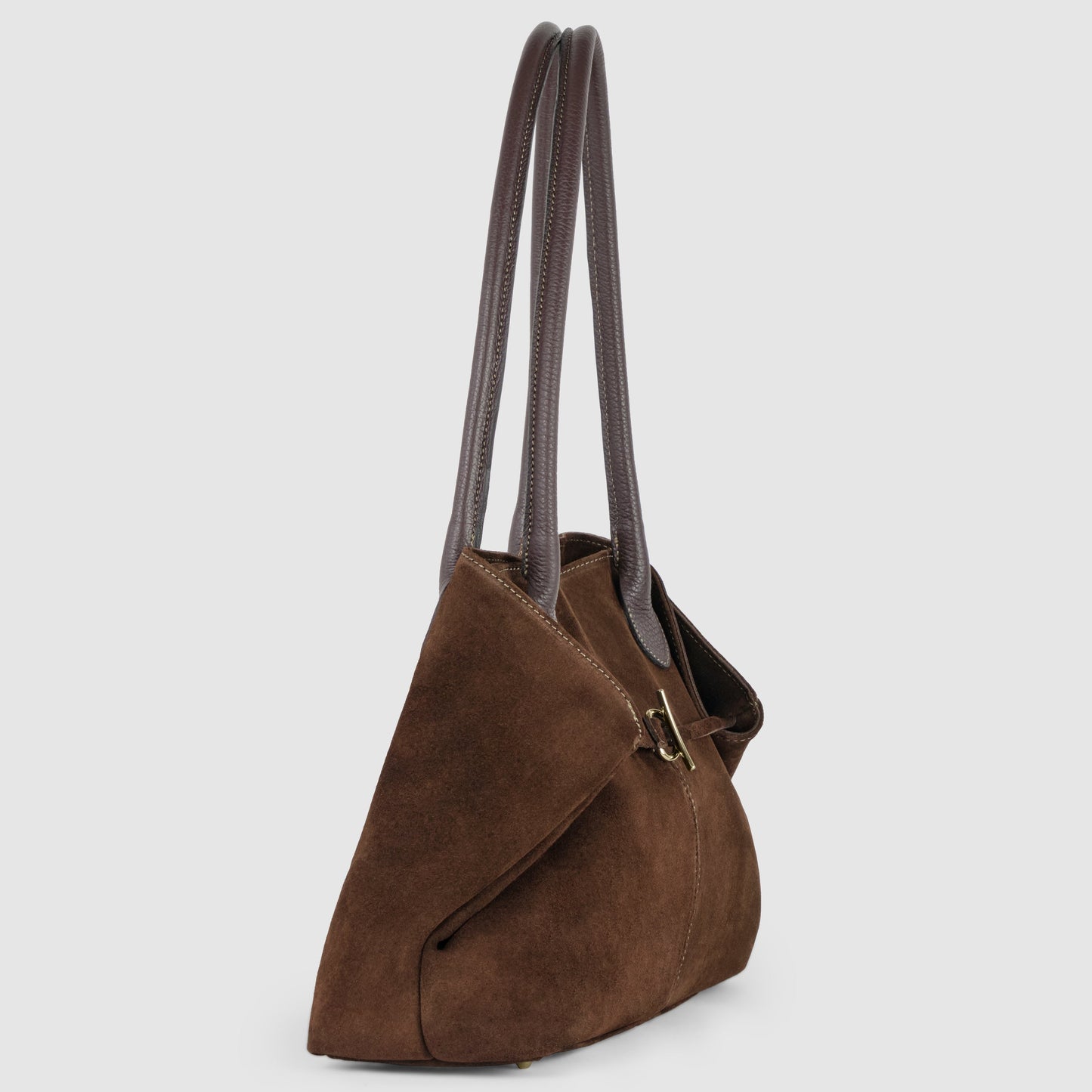 Italian Genuine Suede Tote Bag 242235