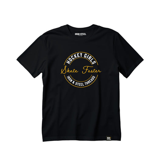Hockey Girls Skate Faster Tee
