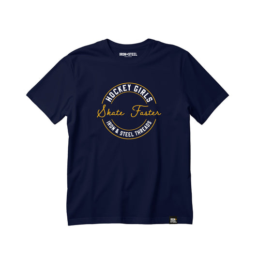 Hockey Girls Skate Faster Tee