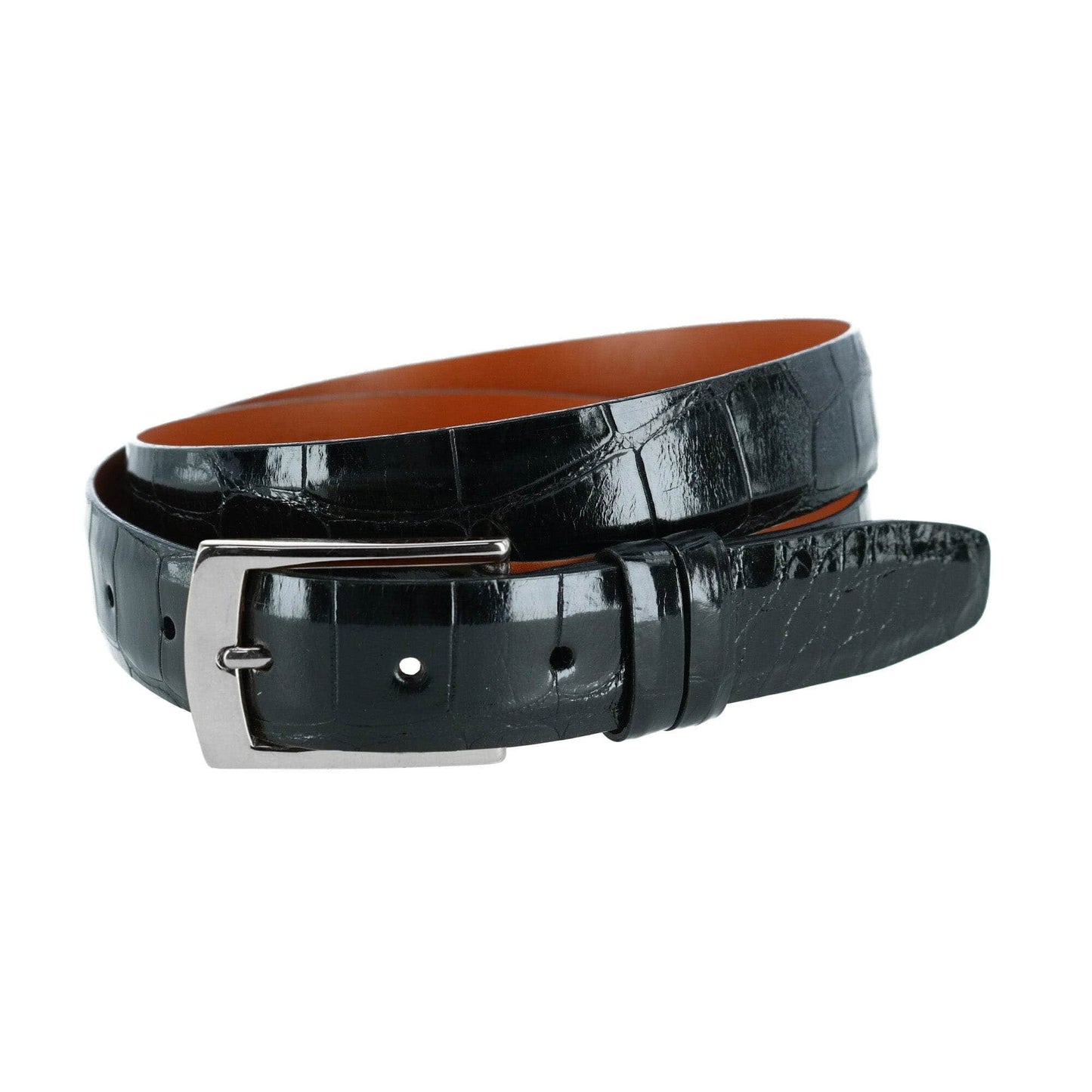 Genuine Alligator Belt (Two Buckle Set)