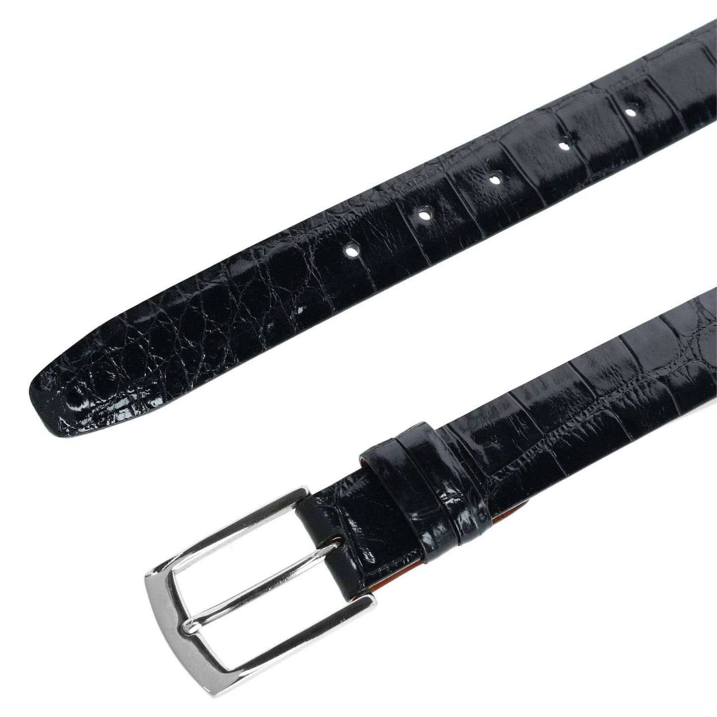 Genuine Alligator Belt (Two Buckle Set)