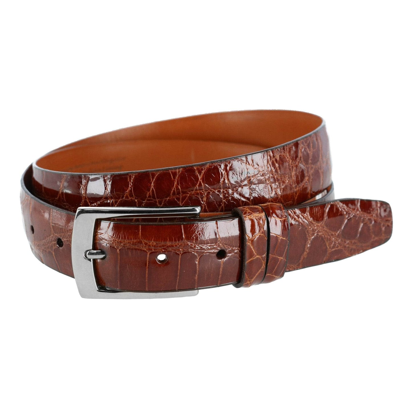 Genuine Alligator Belt (Two Buckle Set)