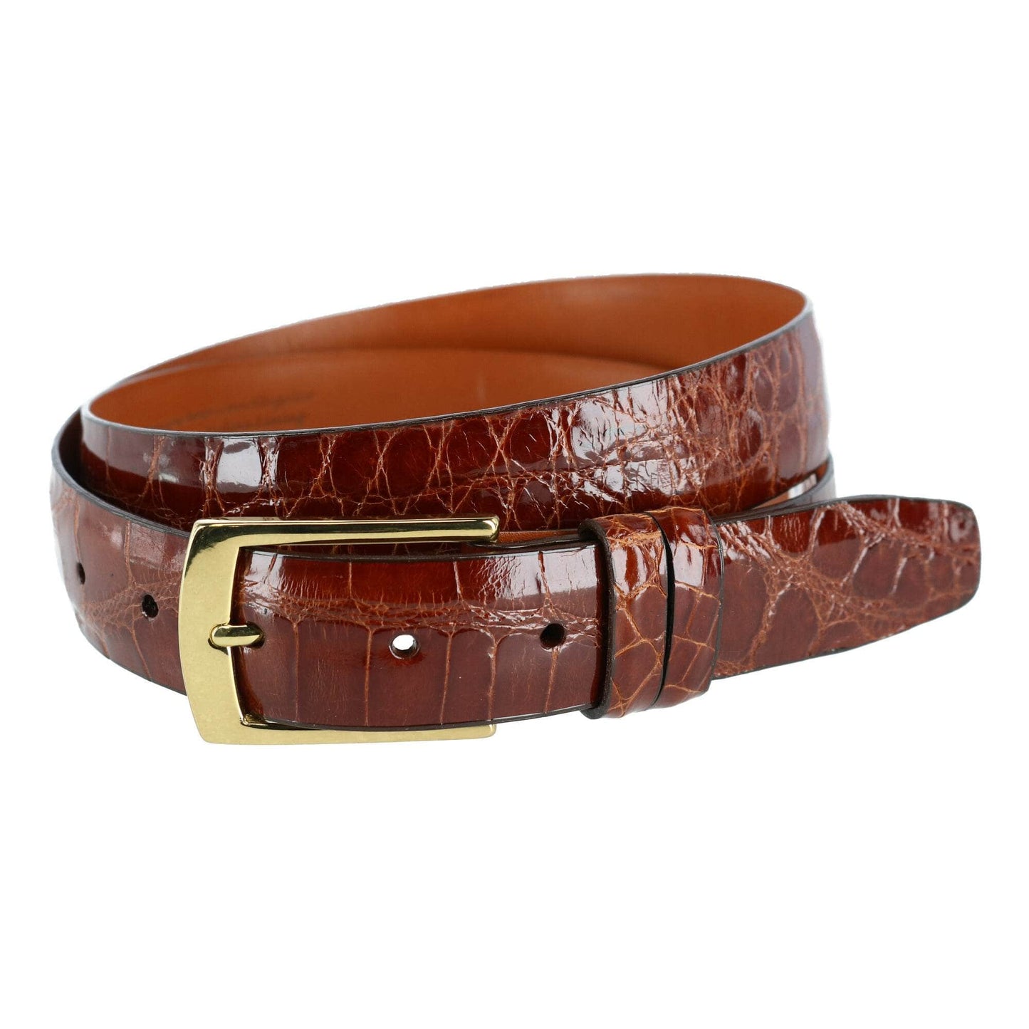 Genuine Alligator Belt (Two Buckle Set)