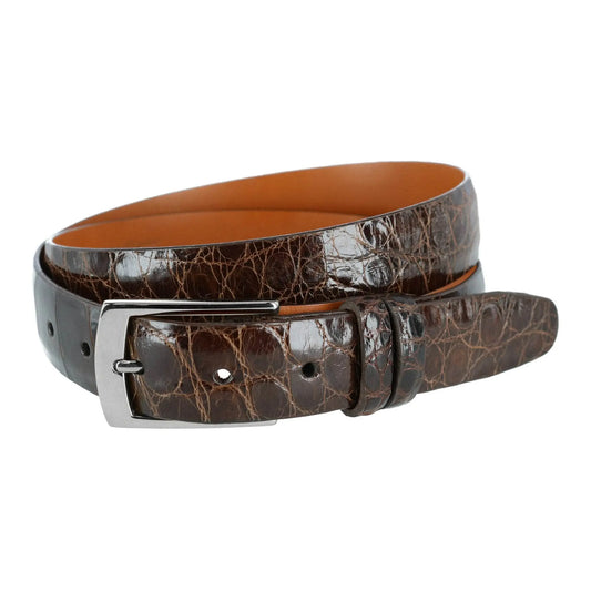 Genuine Alligator Belt (Two Buckle Set) Trafalgar Store