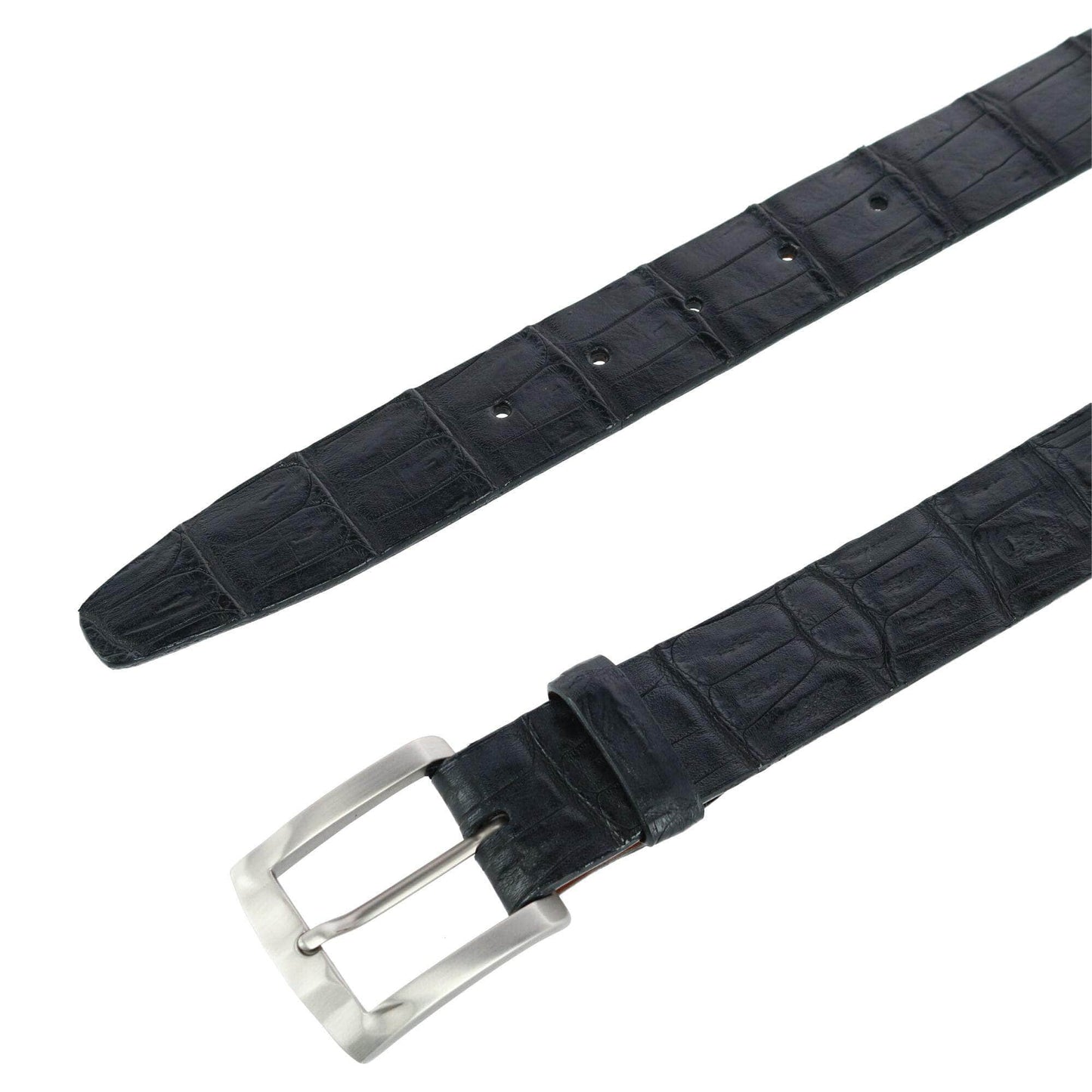 Windham 35mm Genuine Matte Crocodile Tail Belt