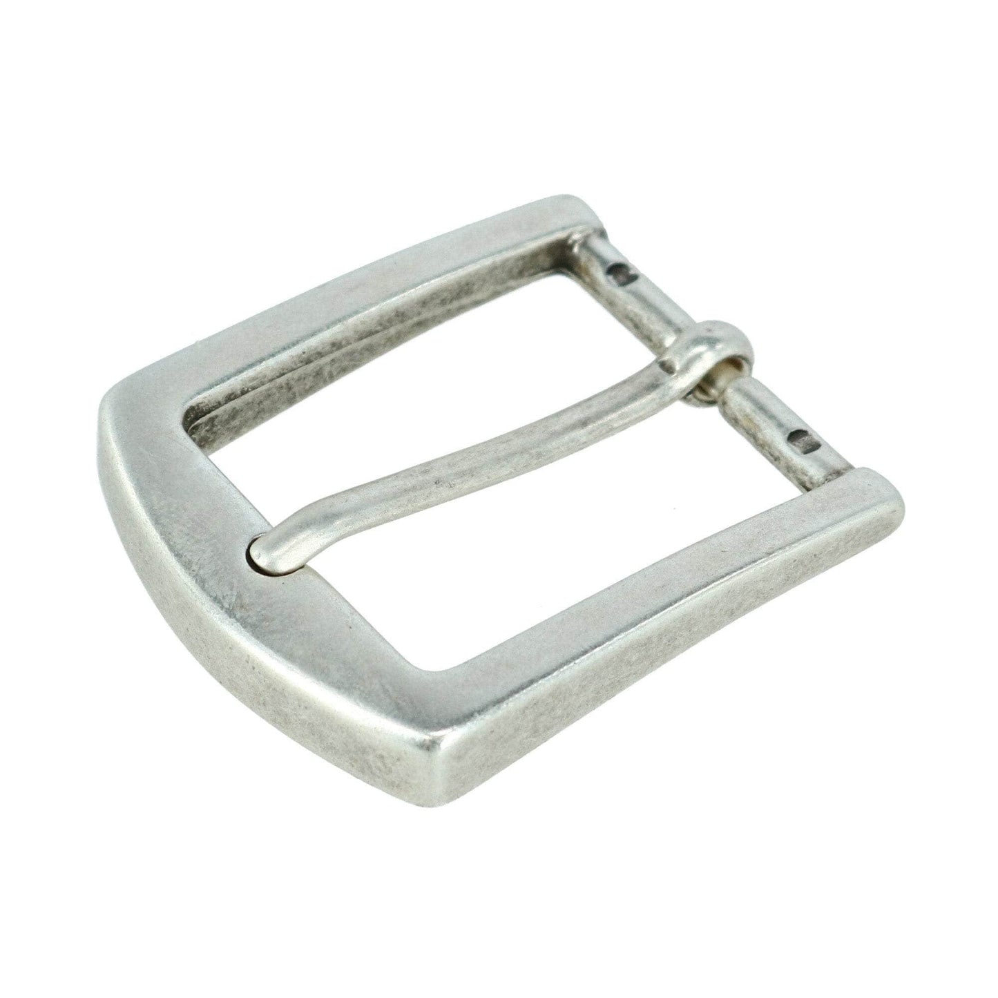 32mm Square Bubble Edge Solid Brass Harness Belt Buckle