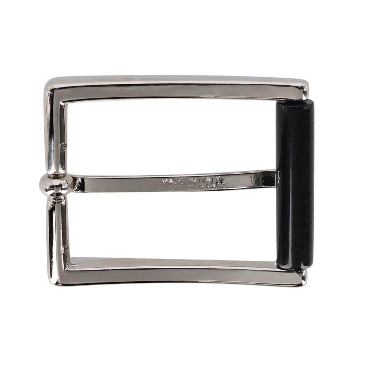 35mm Genuine Stag Horn Roller Single Pronged Brass Buckle