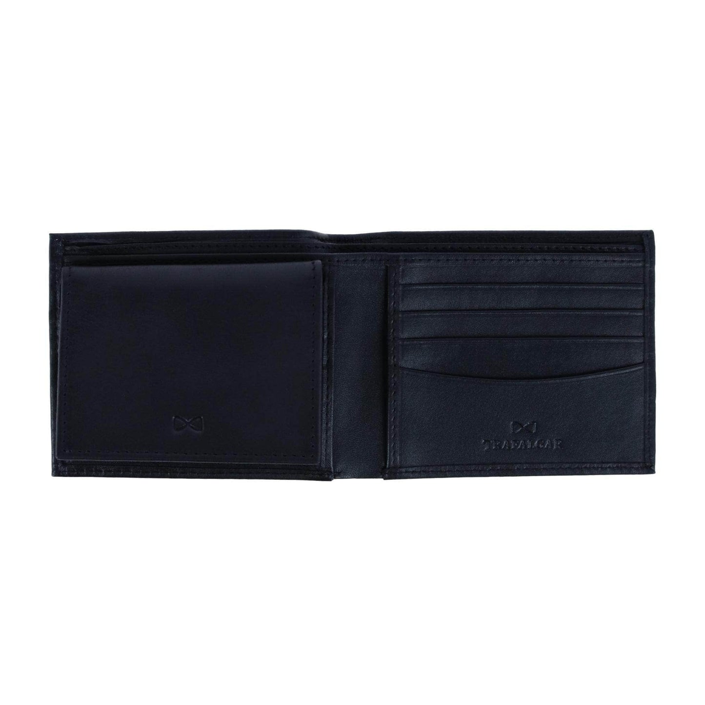 Orion Leather 8-Slot Bi-Fold Wallet with Removable ID Card Case