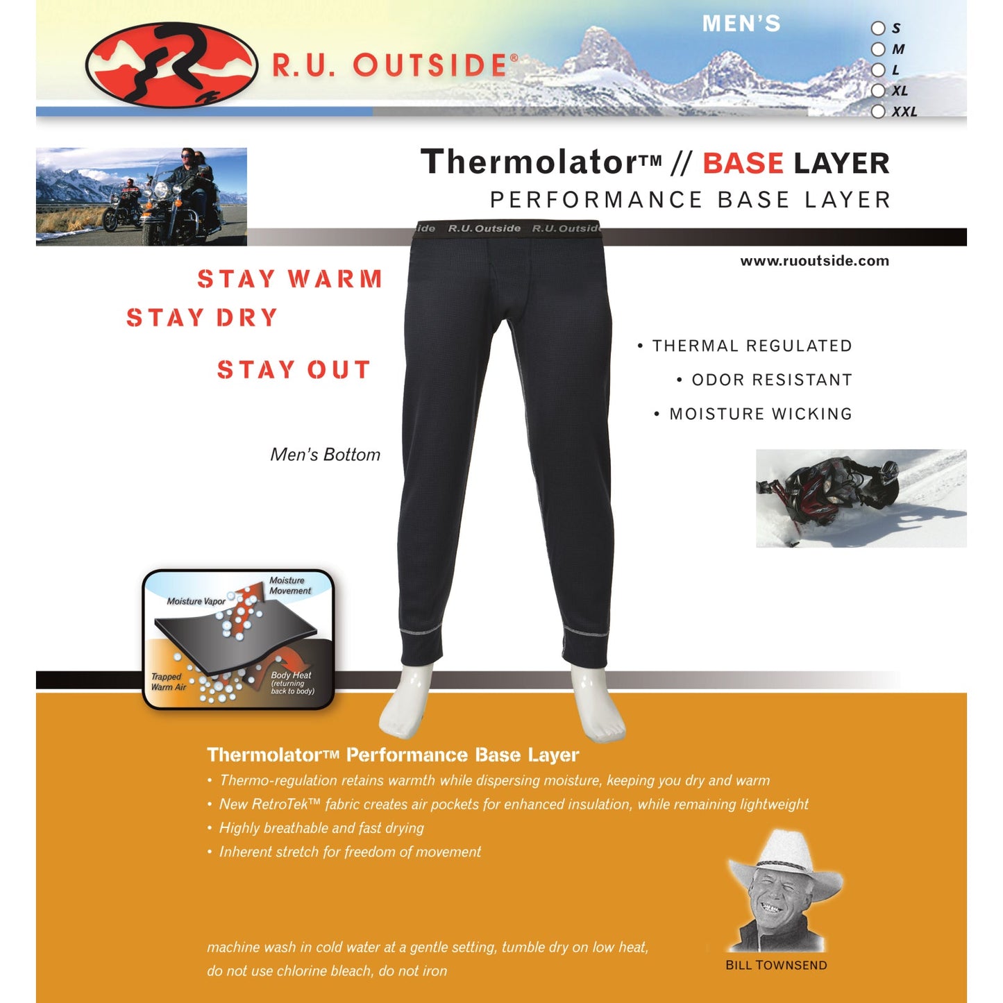 R.U. Outside Thermolator™ Pants for Men