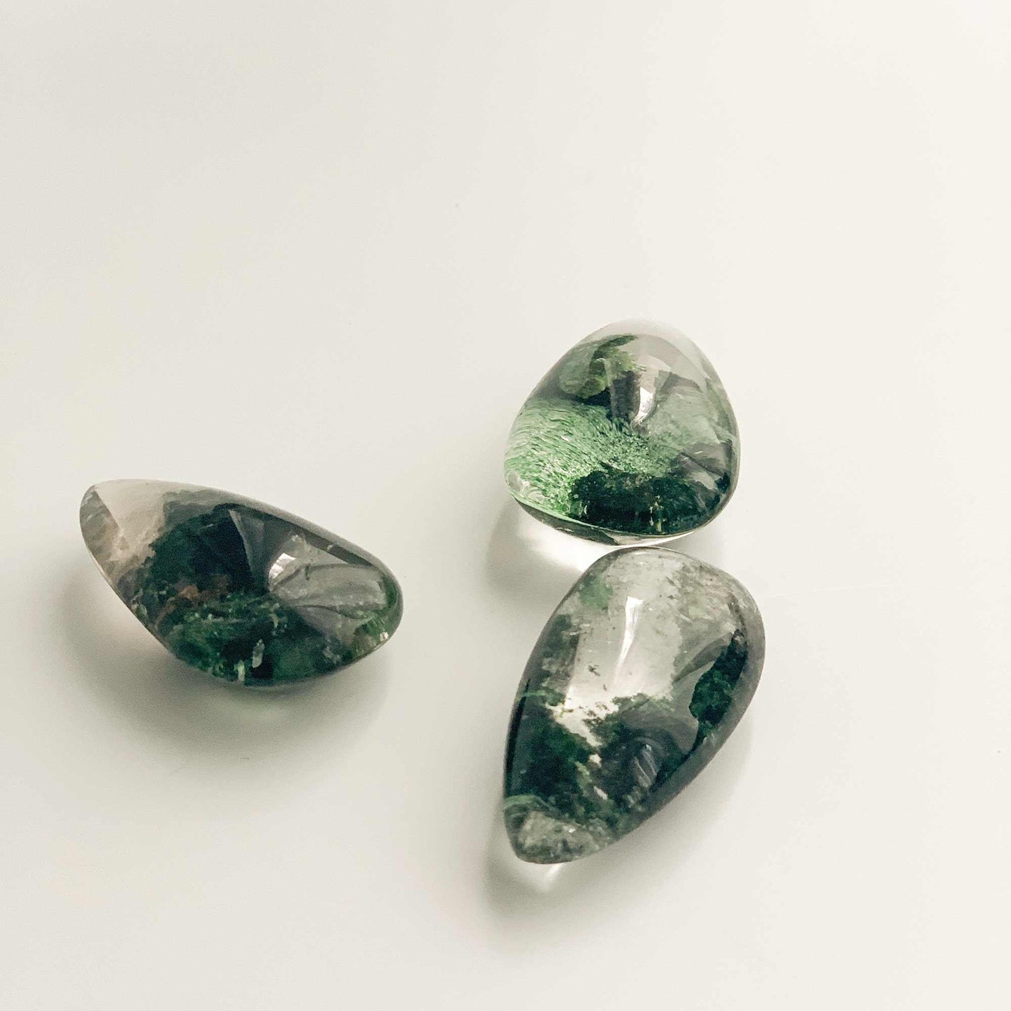 Medium Green Ghost Crystal