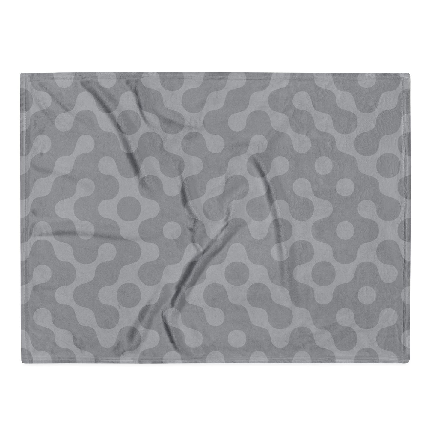 Sebastian & Clementine Gray Morphing Throw Blanket