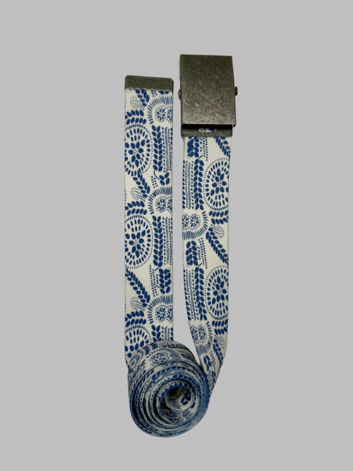 Blue Dots Belt - Small to Plus Size - Multiple Buckle Options