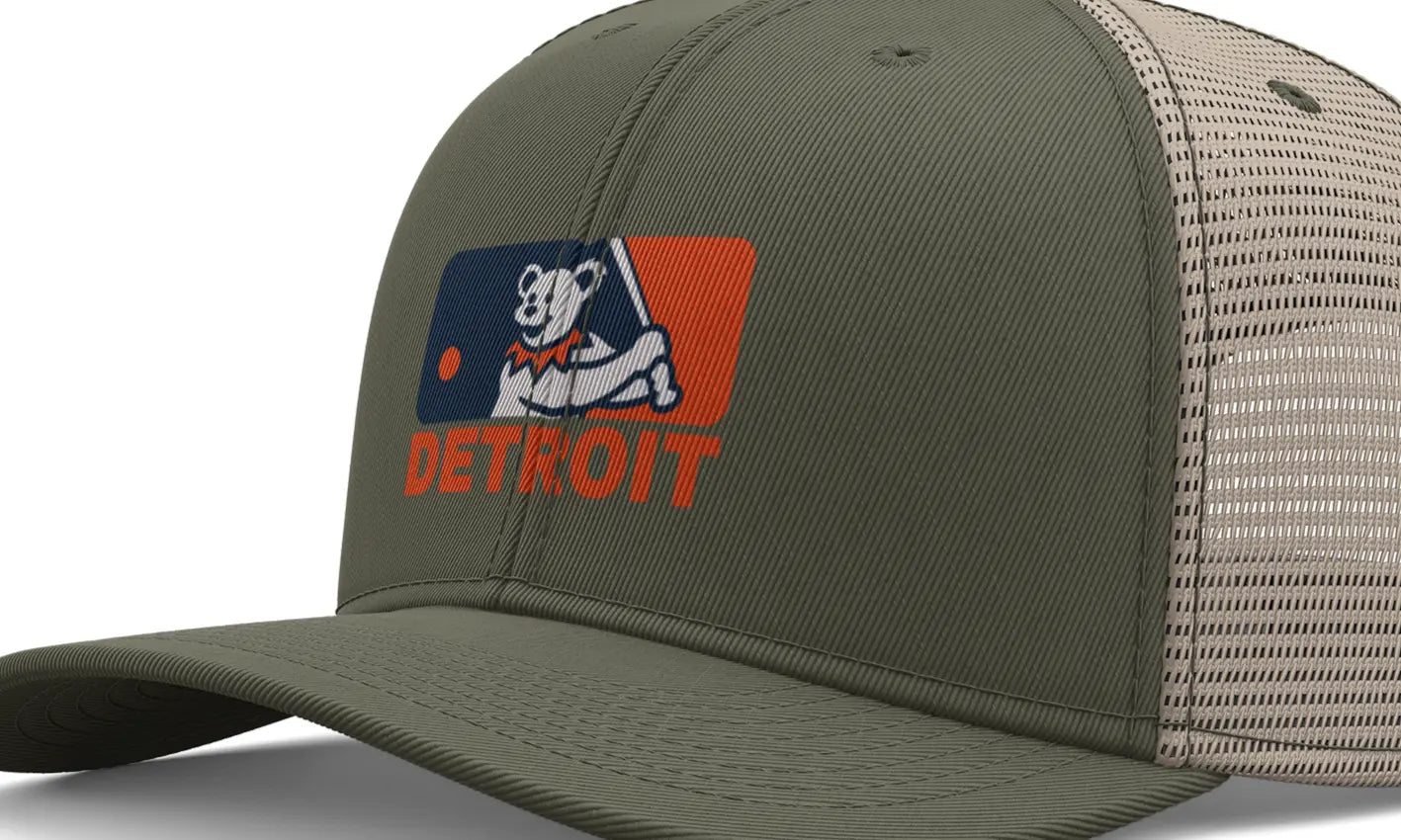 Detroit Tigers Original Dancing Bear MLB Grateful Dead Trucker Cap