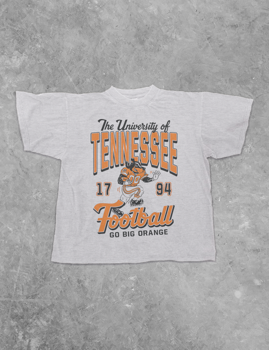 Underground Original Design: Tennessee Volunteers Smokey Football Boxy Cotton TShirt