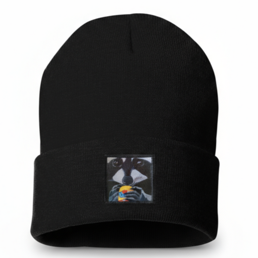 The Snack Kid Raccoon Beanie