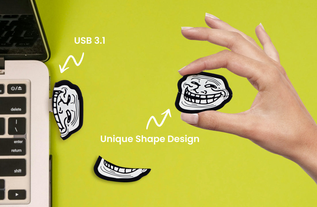 Troll Face USB Drive 2.0