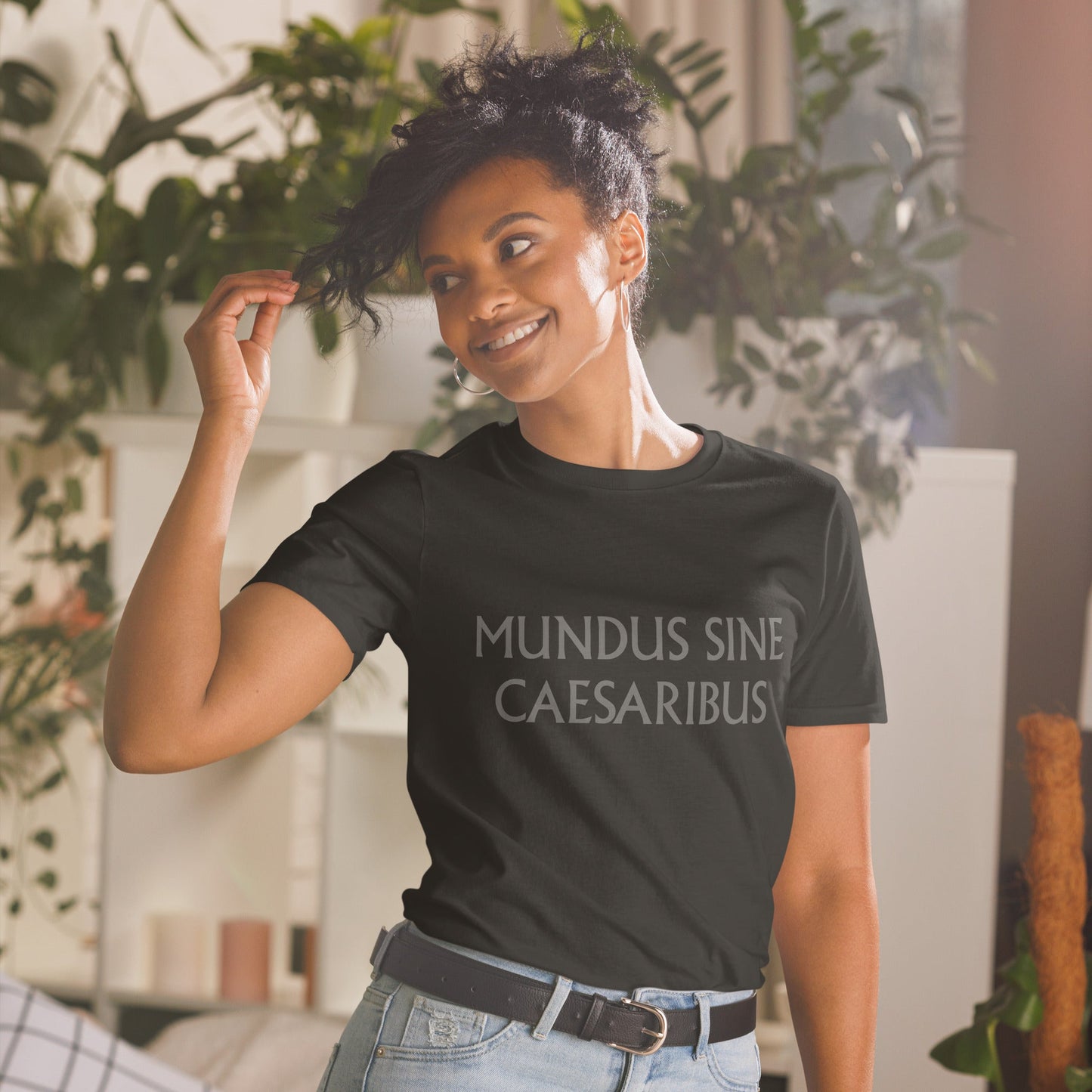 MUNDUS SINE CAESARIBUS, A World Without Caesars, Short-Sleeve Unisex T-Shirt