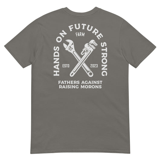 Hands On Tee Grey