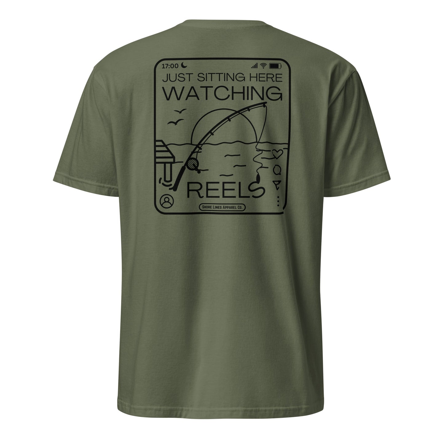 Watching Reels | Short Sleeve