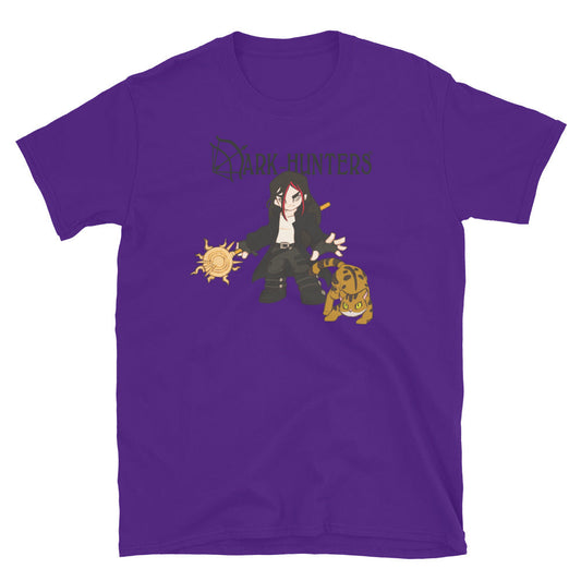 Acheron Dark-Hunter Black Logo Short-Sleeve Unisex T-Shirt