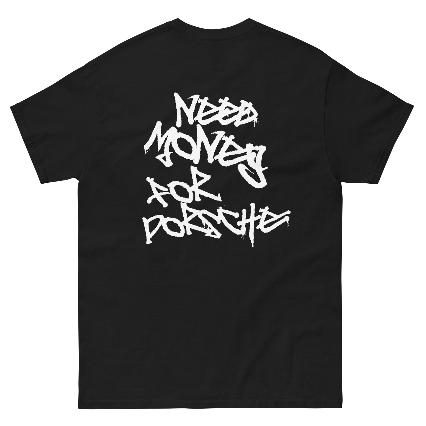 NEED PORSCHE BLACK TEE