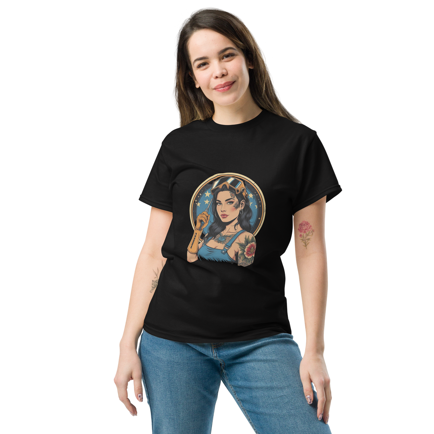 Woman Welder Unisex classic tee