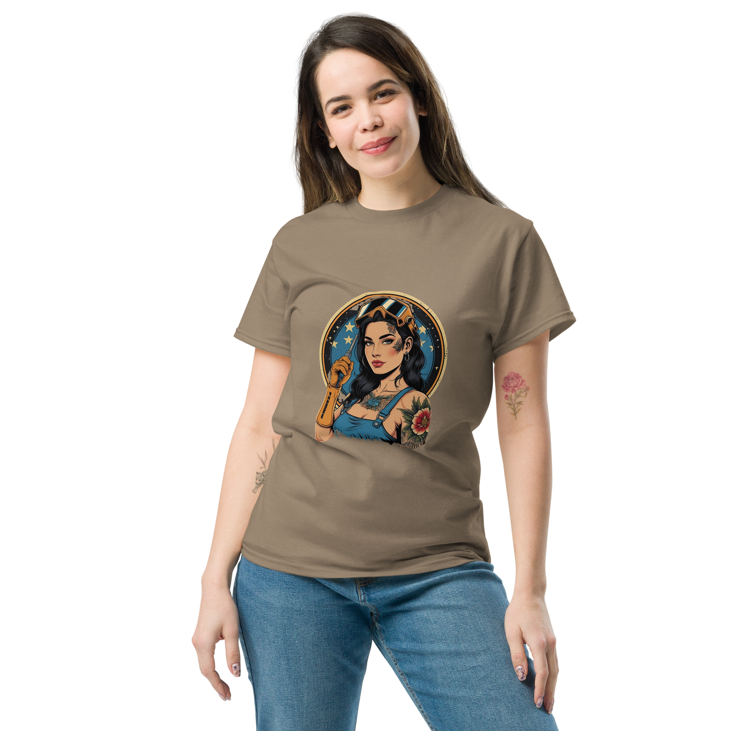 Woman Welder Unisex classic tee
