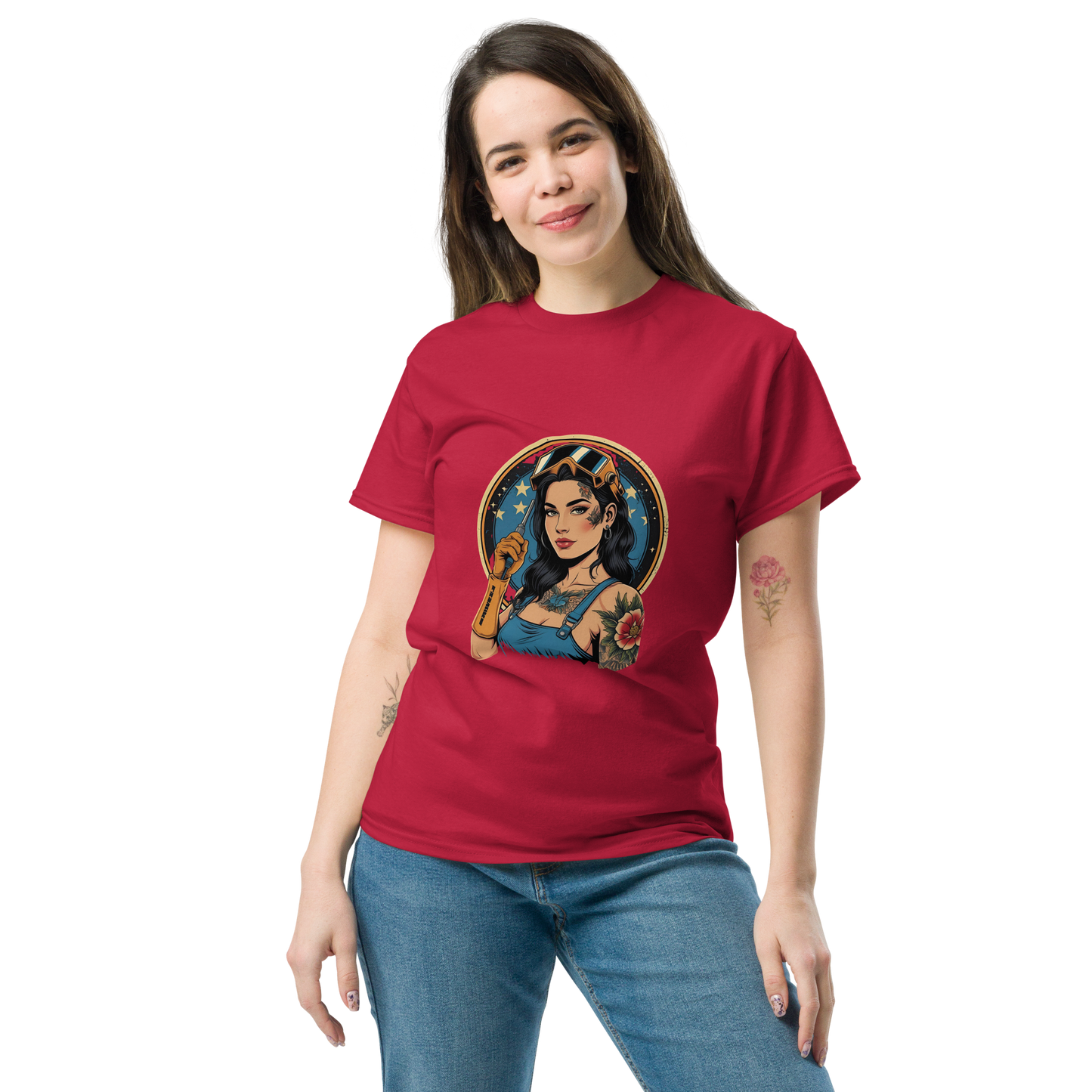Woman Welder Unisex classic tee