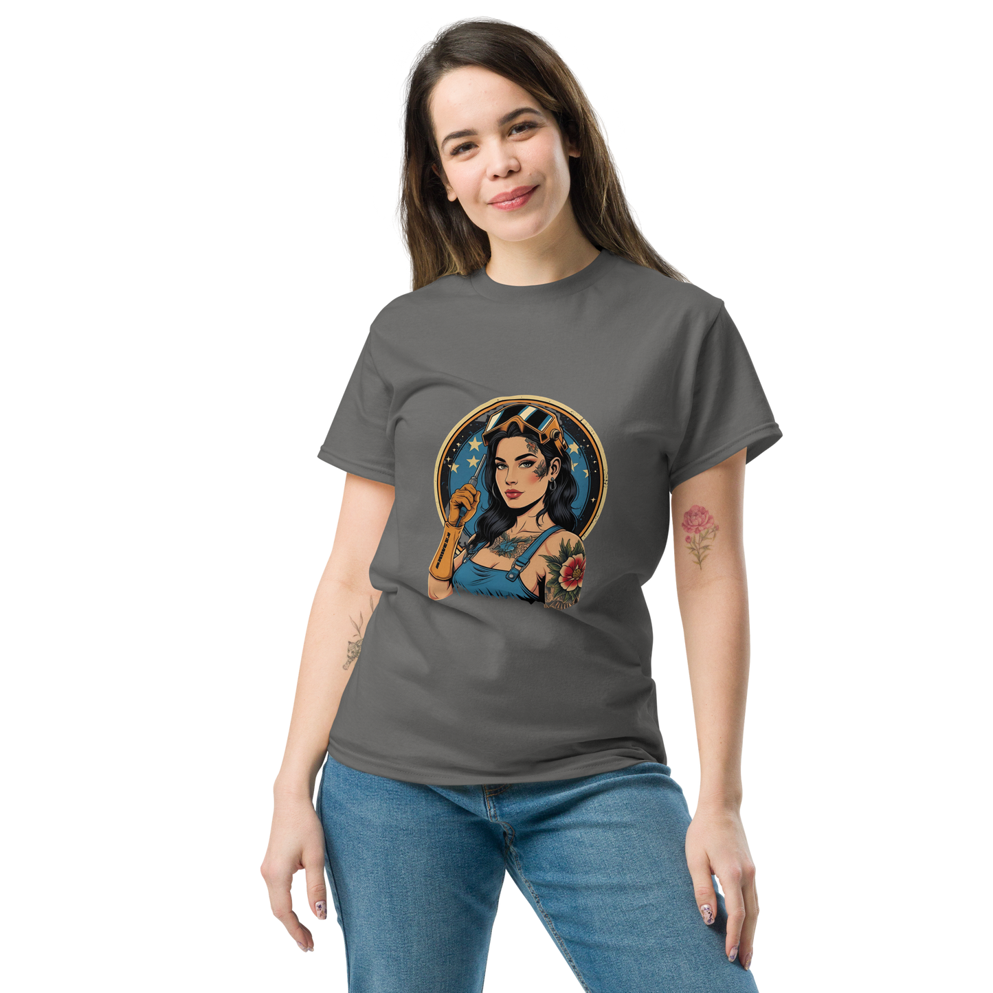 Woman Welder Unisex classic tee