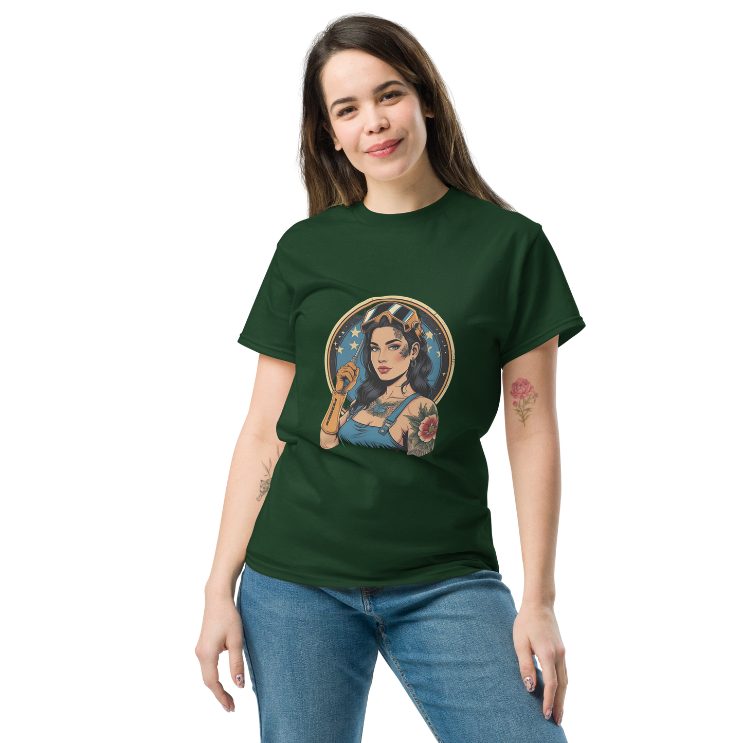 Woman Welder Unisex classic tee