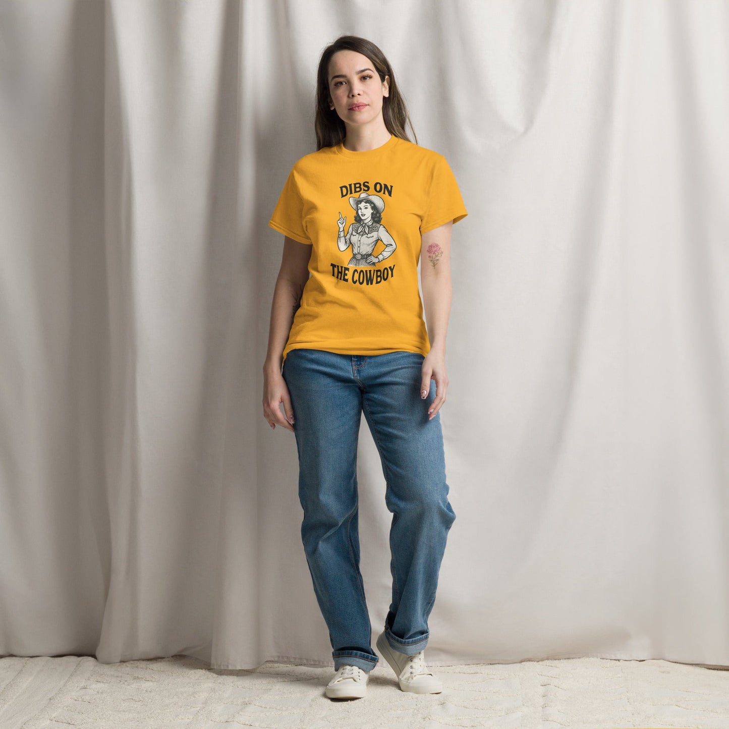 Dibs On The Cowboy Unisex classic tee