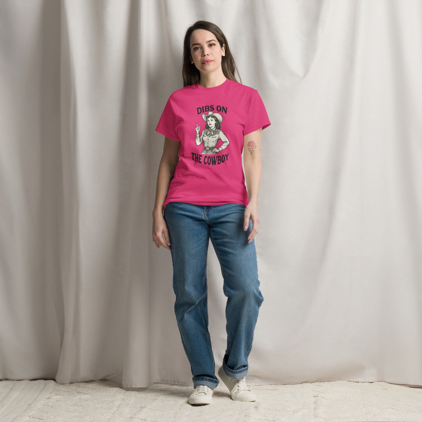 Dibs On The Cowboy Unisex classic tee