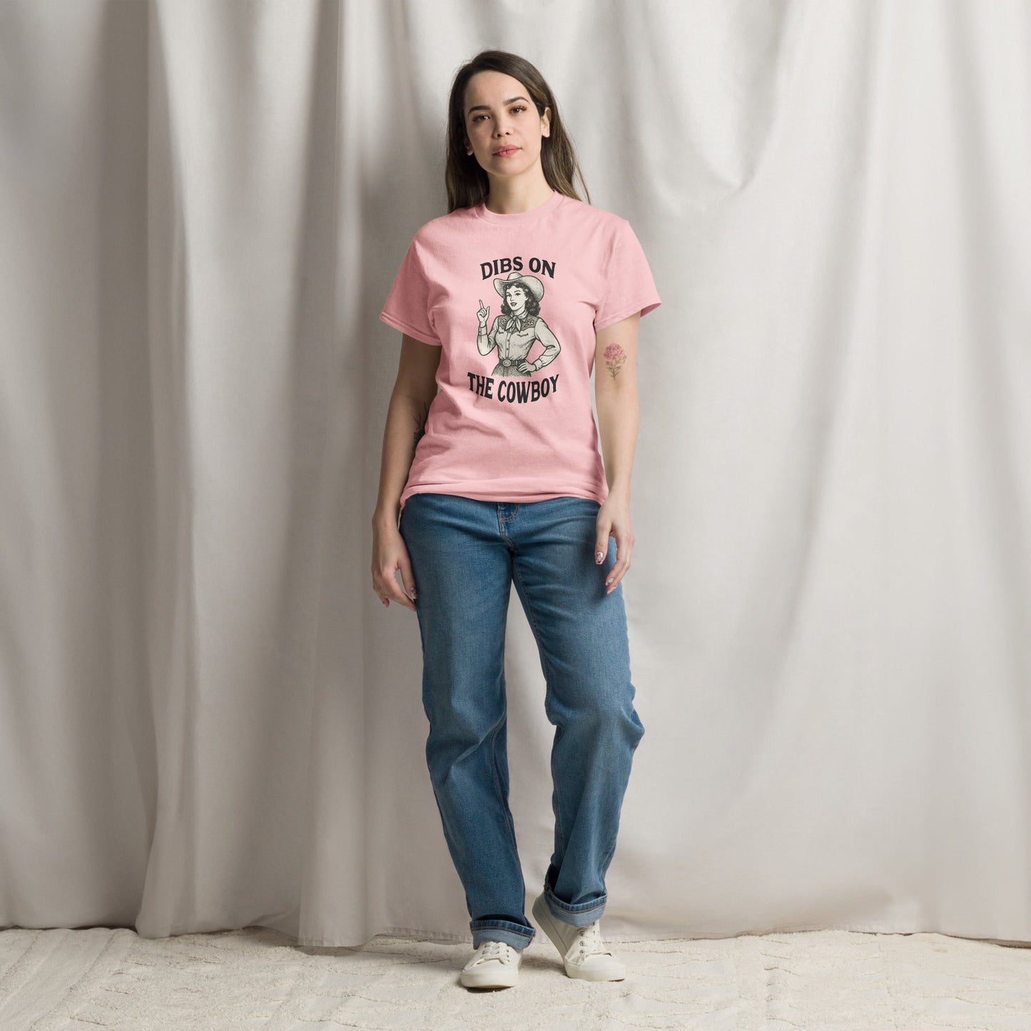 Dibs On The Cowboy Unisex classic tee