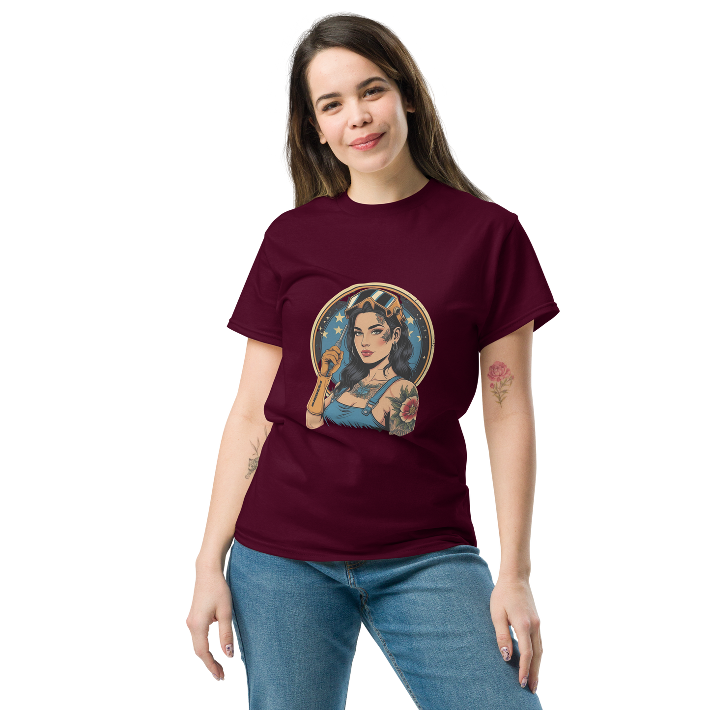 Woman Welder Unisex classic tee