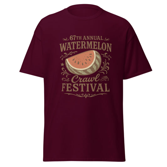 Watermelon Crawl Unisex classic tee