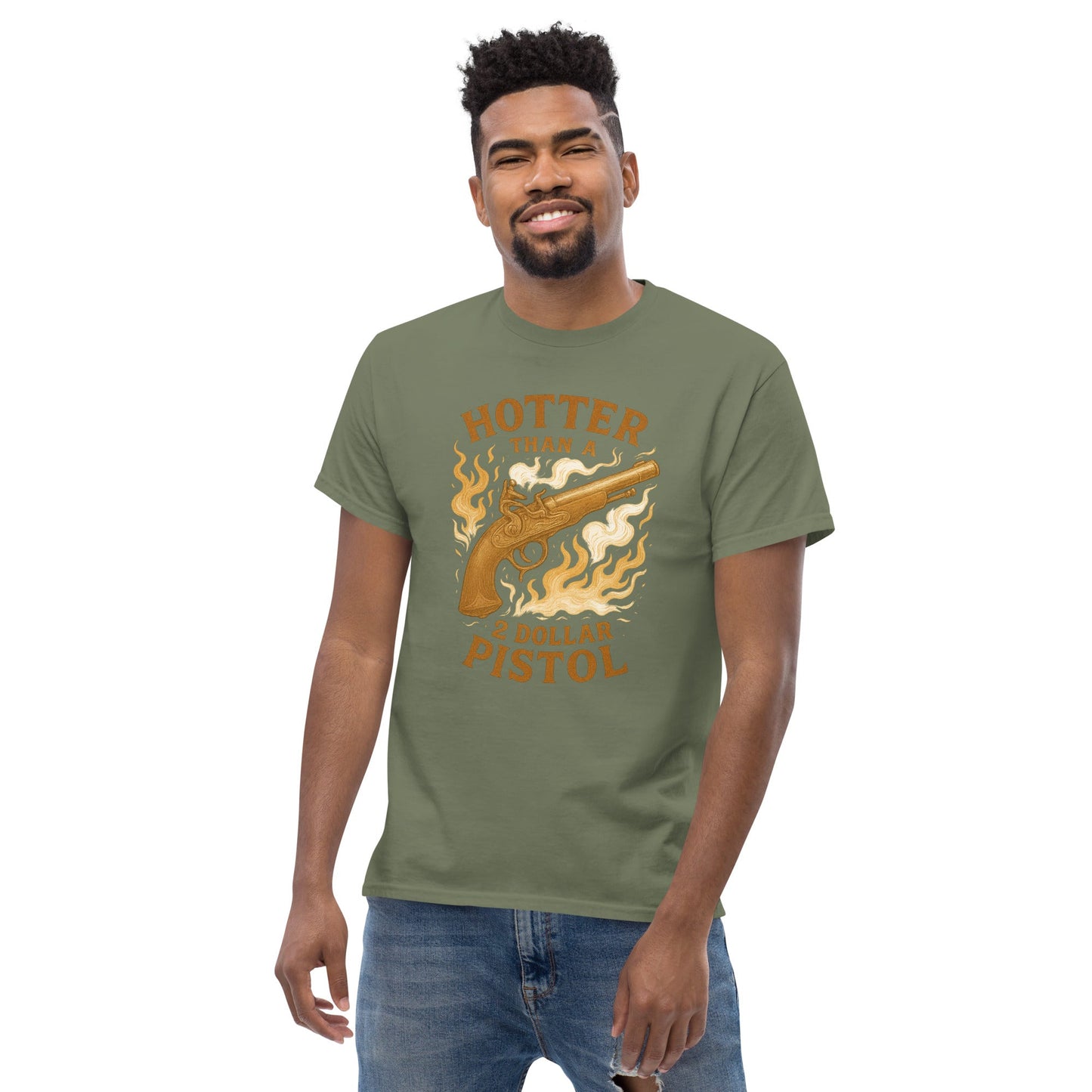 Hotter Than $2 Pistol Unisex classic tee