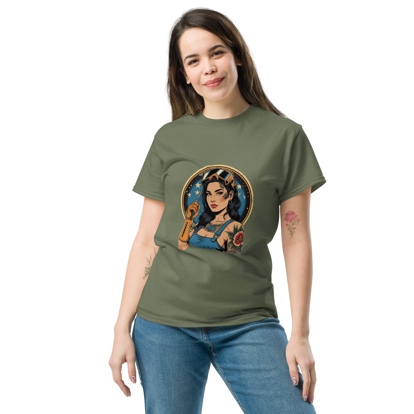 Woman Welder Unisex classic tee