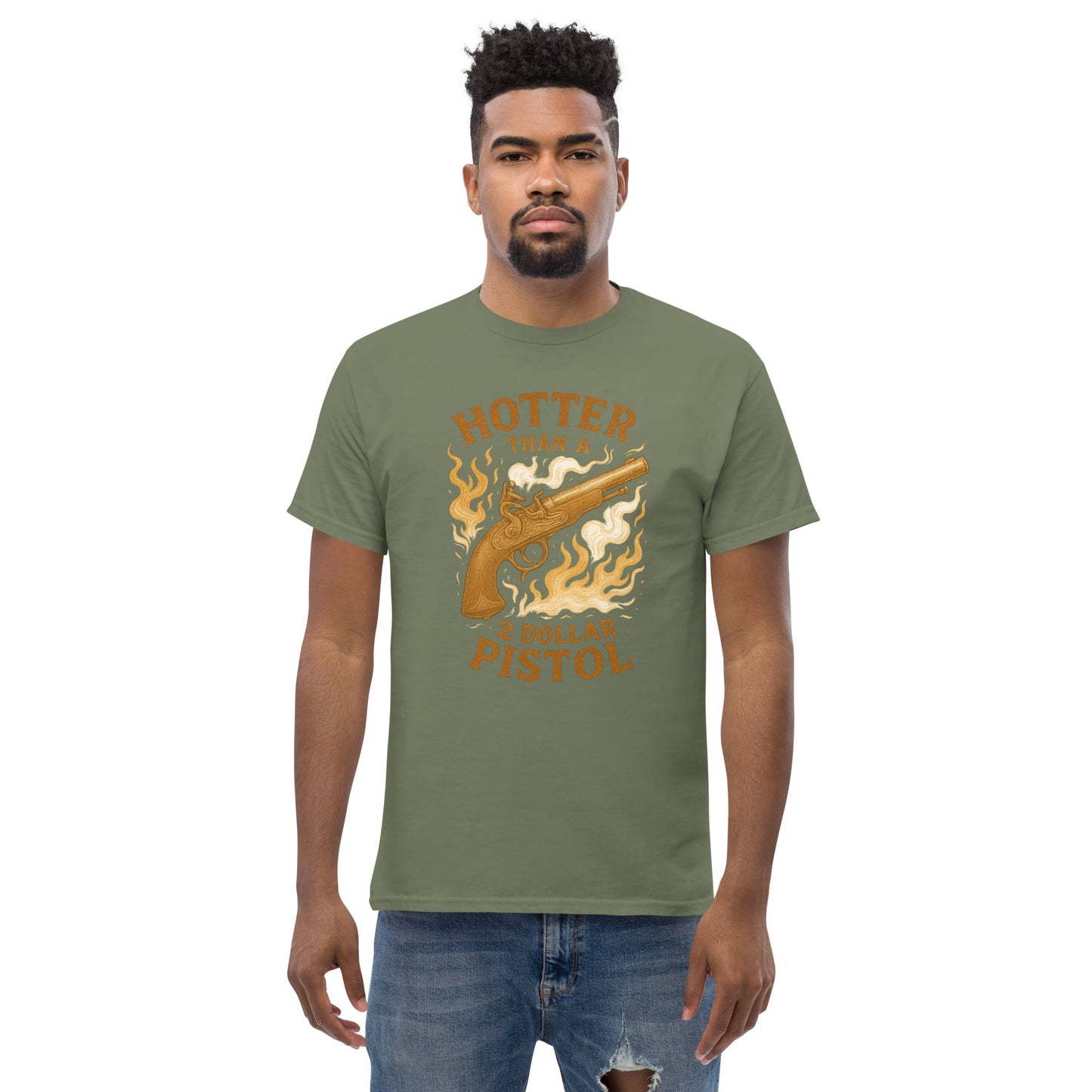 Hotter Than $2 Pistol Unisex classic tee