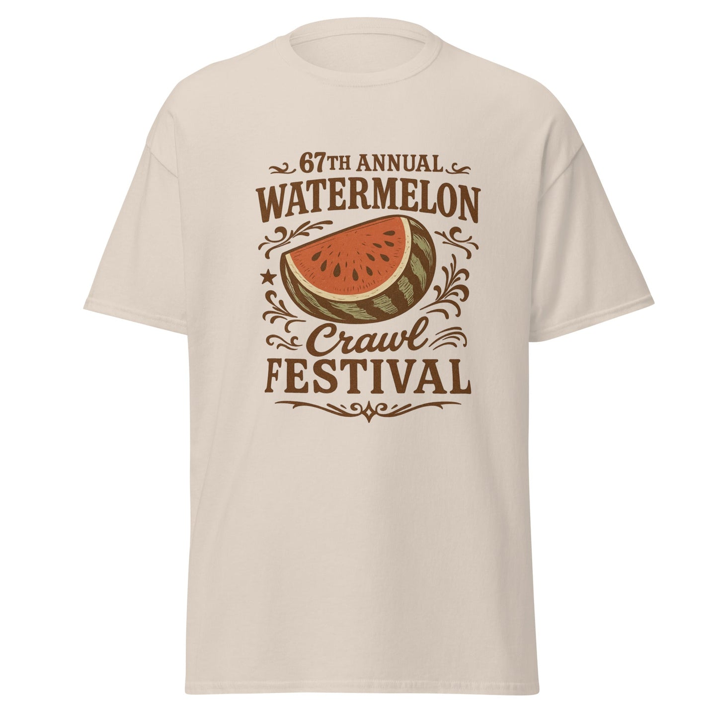 Watermelon Crawl Unisex classic tee