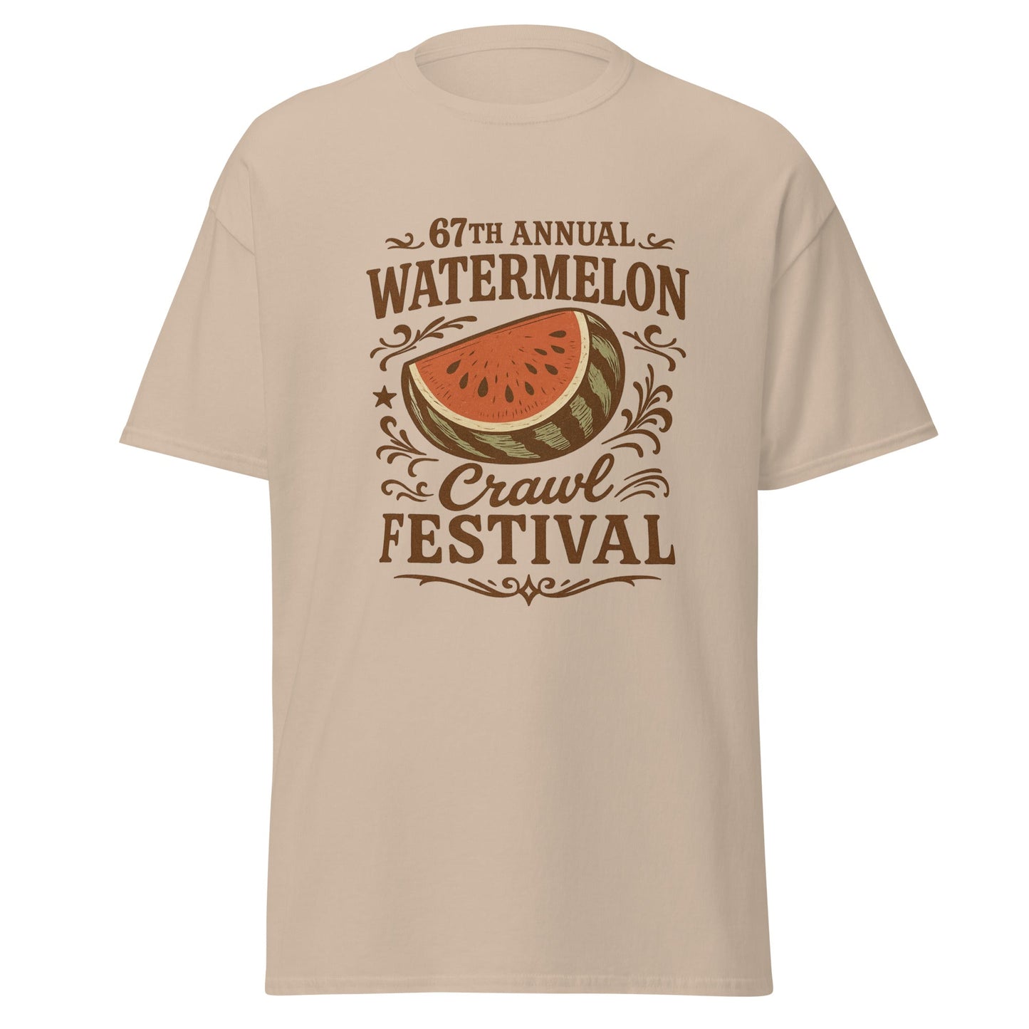 Watermelon Crawl Unisex classic tee
