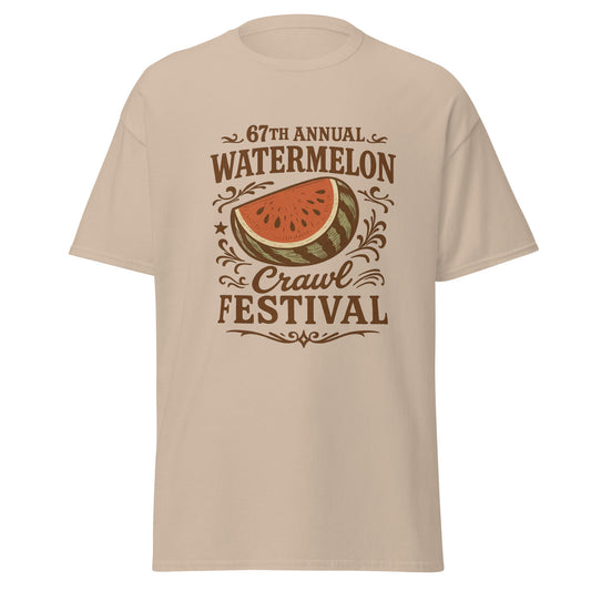 Watermelon Crawl Unisex classic tee