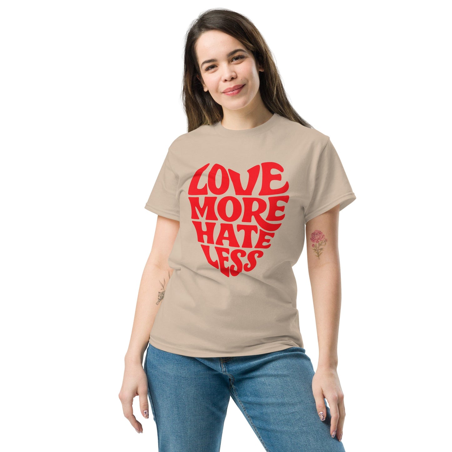 Love More Unisex classic tee