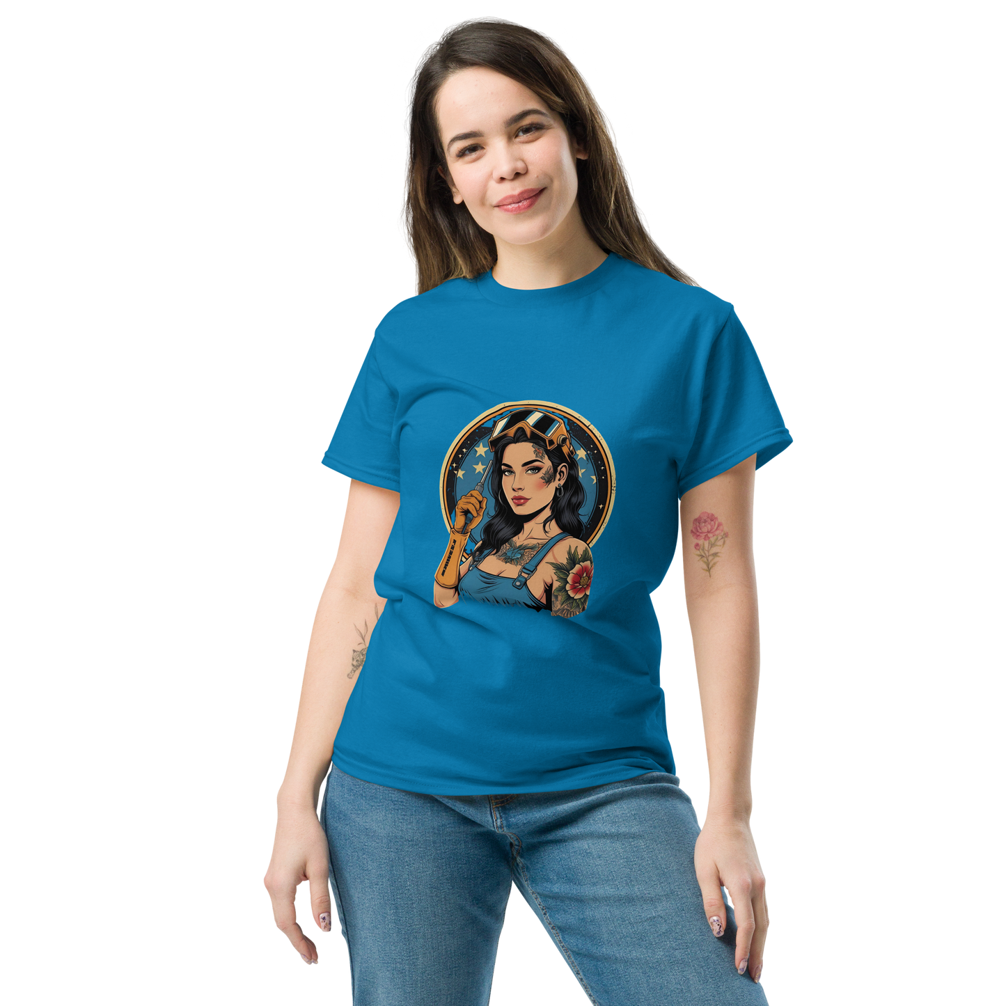 Woman Welder Unisex classic tee