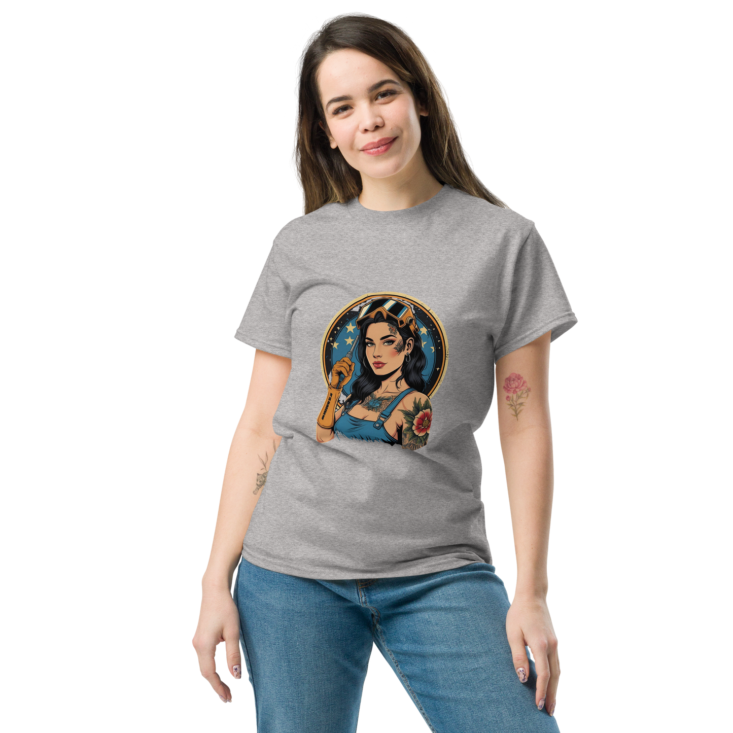 Woman Welder Unisex classic tee