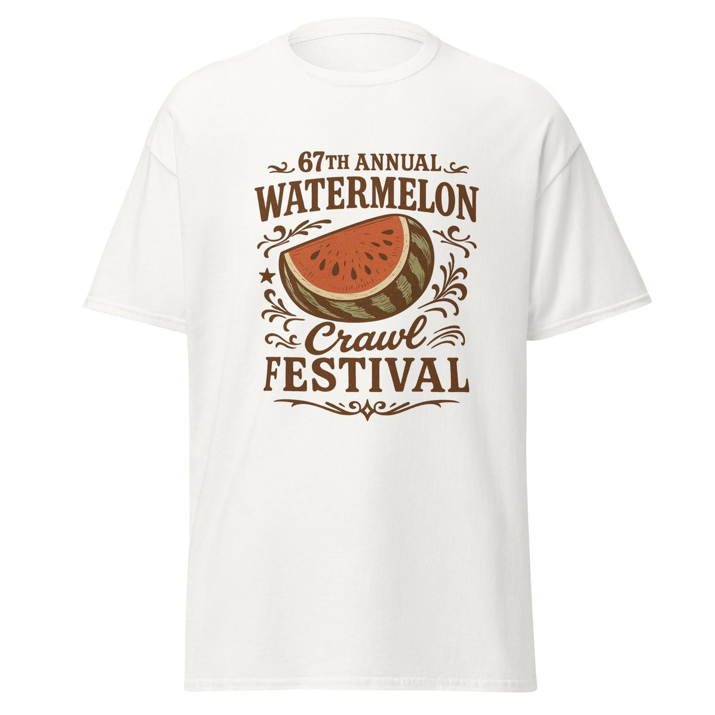 Watermelon Crawl Unisex classic tee