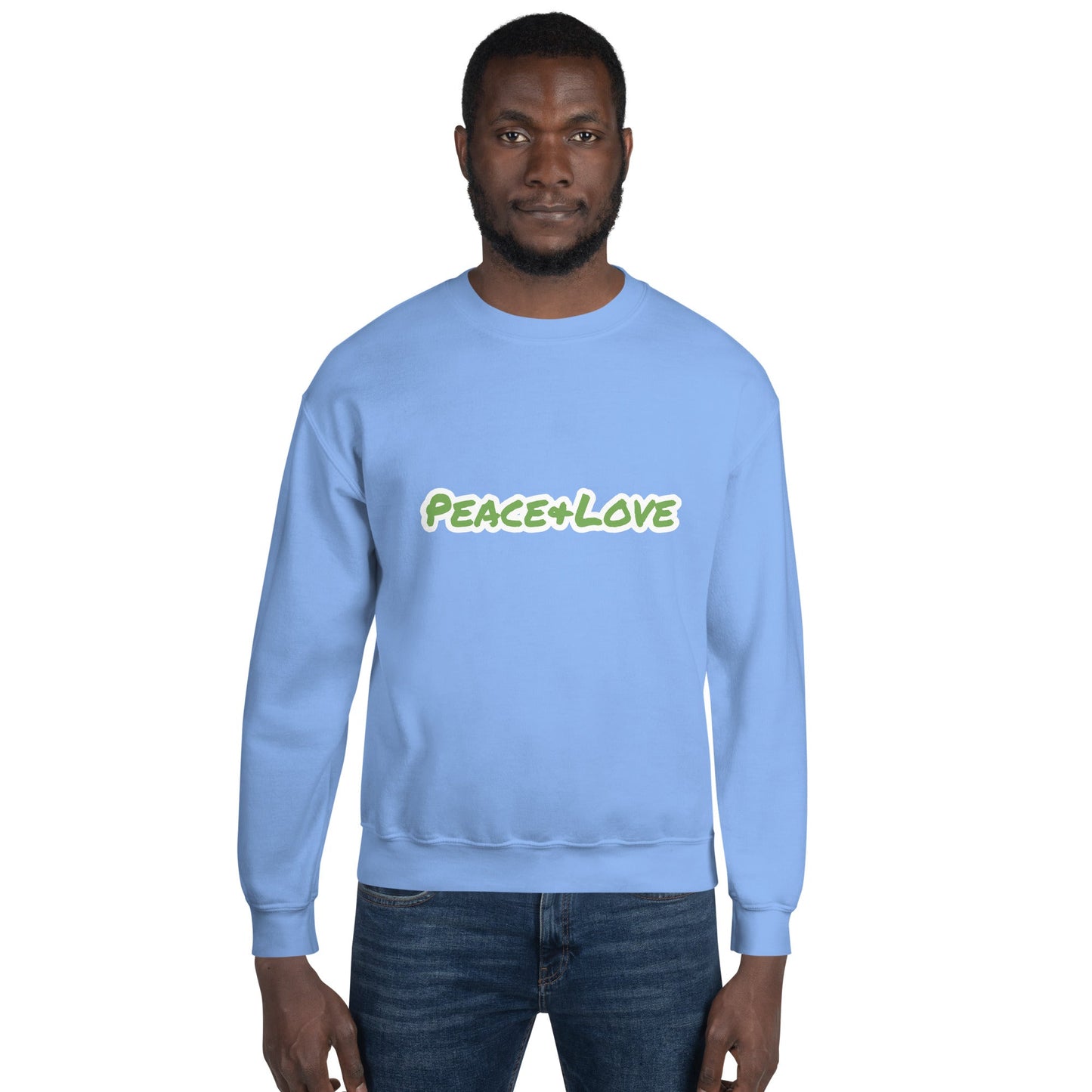 Peace + Love Unisex Sweatshirt