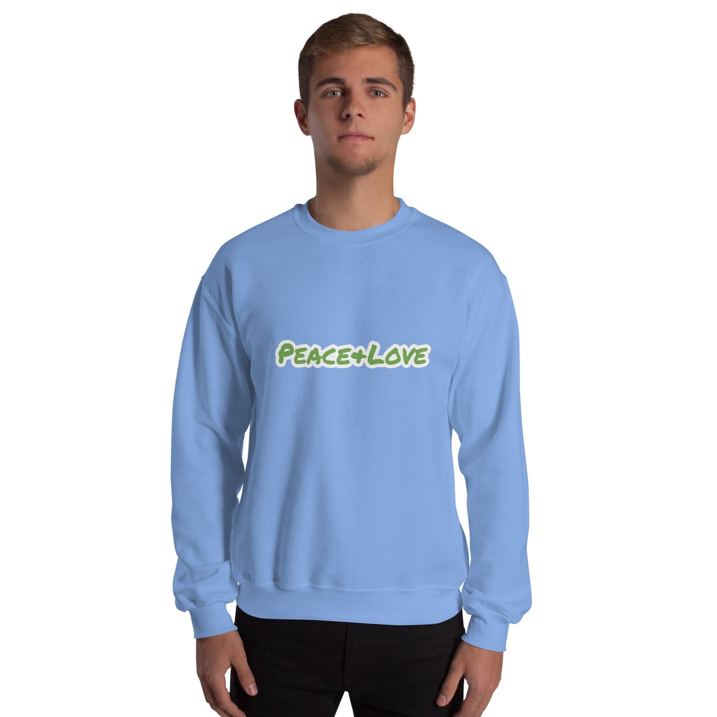 Peace + Love Unisex Sweatshirt