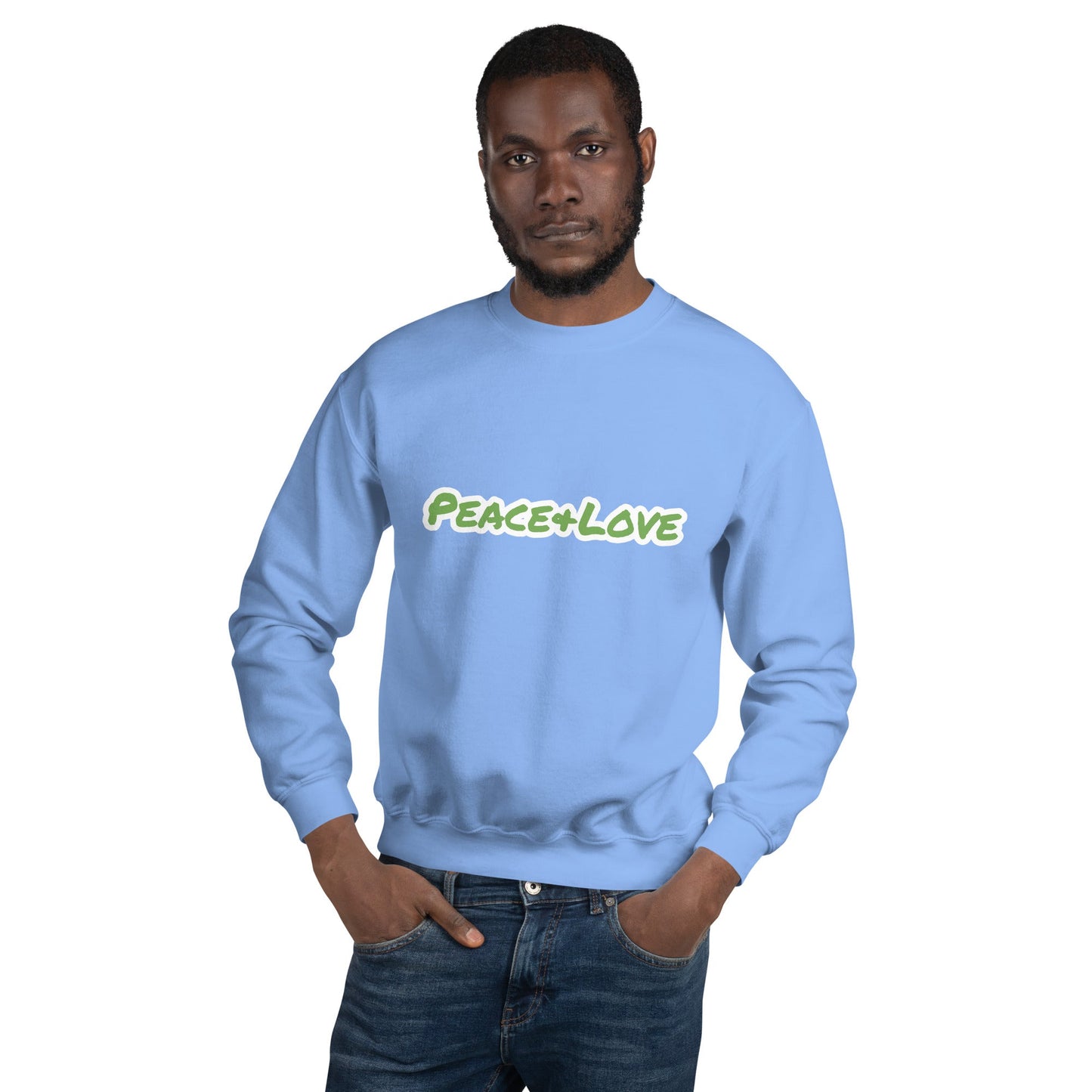 Peace + Love Unisex Sweatshirt