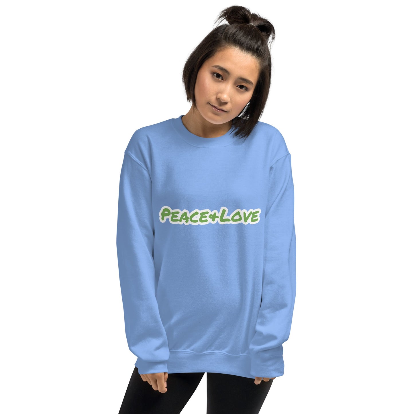 Peace + Love Unisex Sweatshirt
