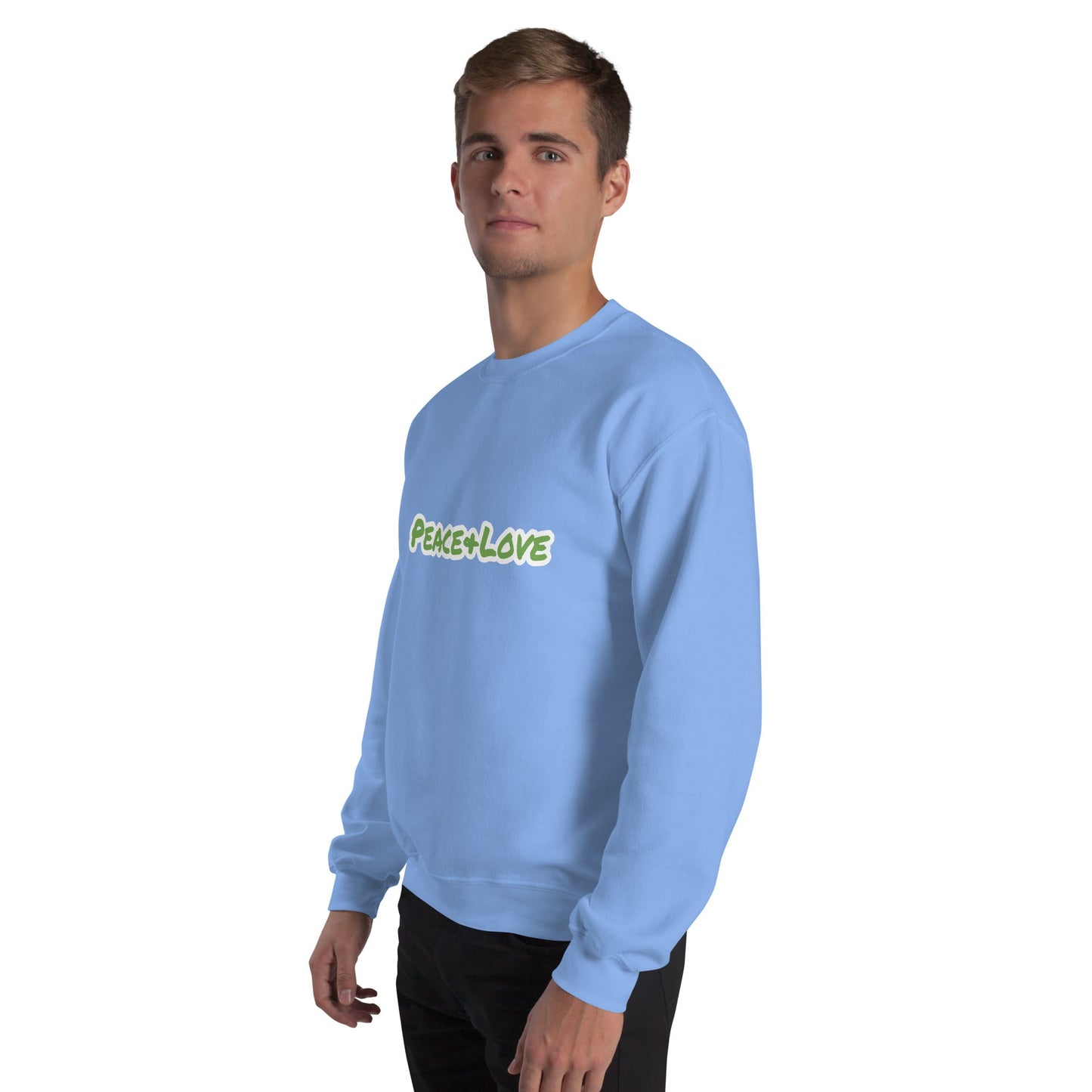 Peace + Love Unisex Sweatshirt